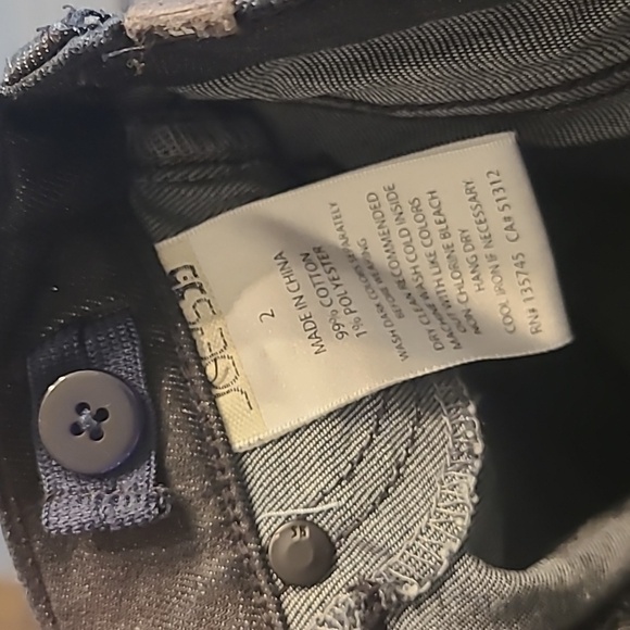 Joe's Jean's Ultra Slim Fit The Jegging Dark Shimmer Denim Jeans - Picture 3 of 4